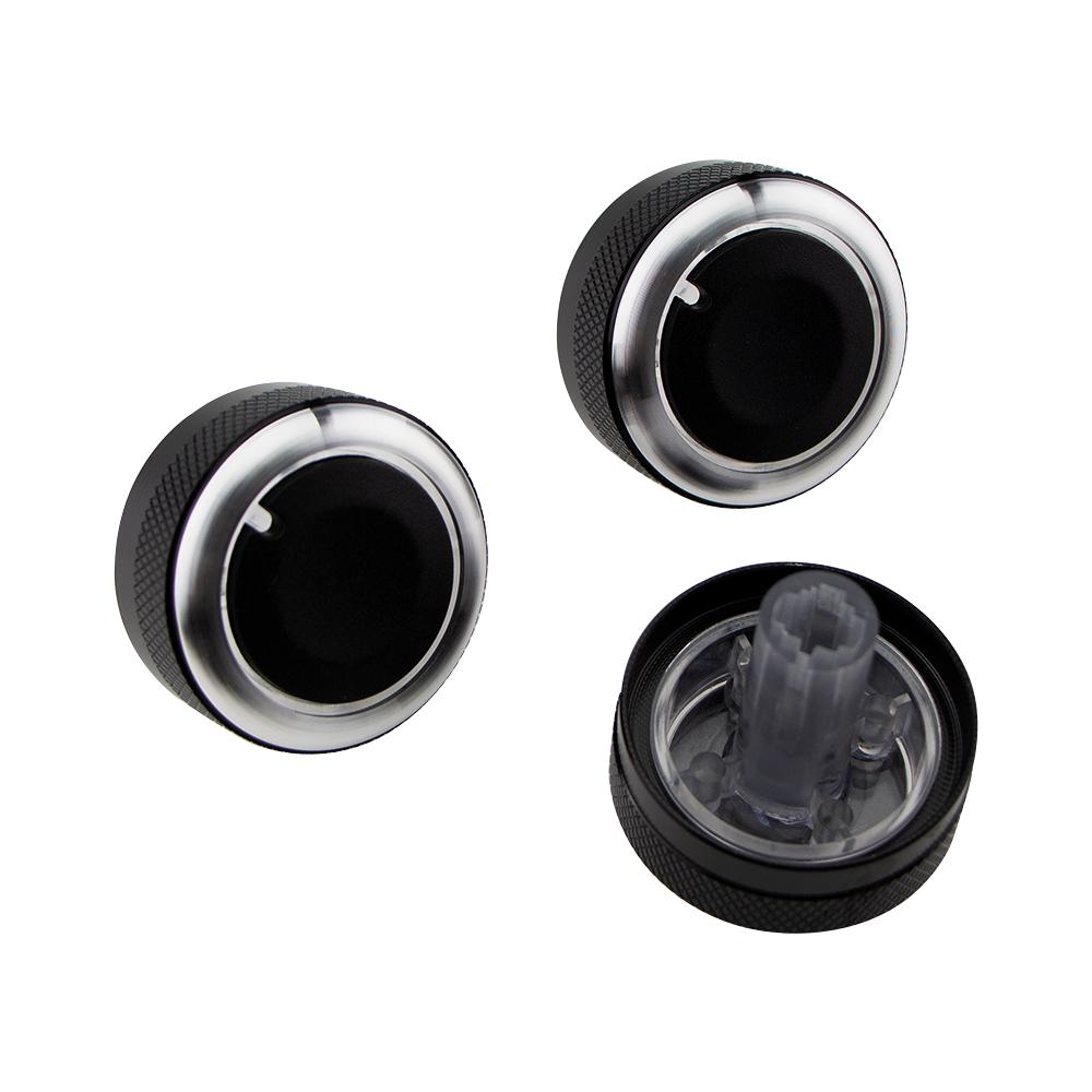 3Pcs Air Conditioning Knob AC Knob Heat Control Switch Button for Mazda 3 M3 BL 2010 2011 2012 2013 Car Accessories