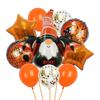 Halloween Pumpkin Cat Skull Ghost Aluminum Film Alien Latex Balloon Set Family Holiday Arrangement Gift