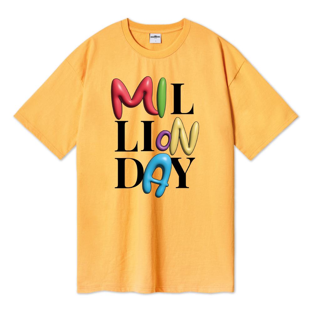 Million Day Million Cozy Over T-Shirt White/M