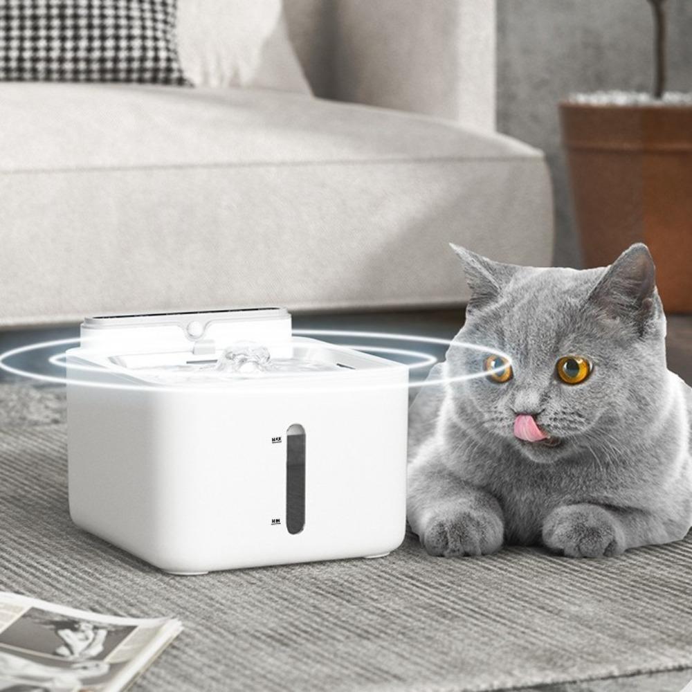 Portable Wireless Pet Water Drinker Circulating Water Eco-friendly Smart Pet Water Dispenser Detachable Pet Water Fountain