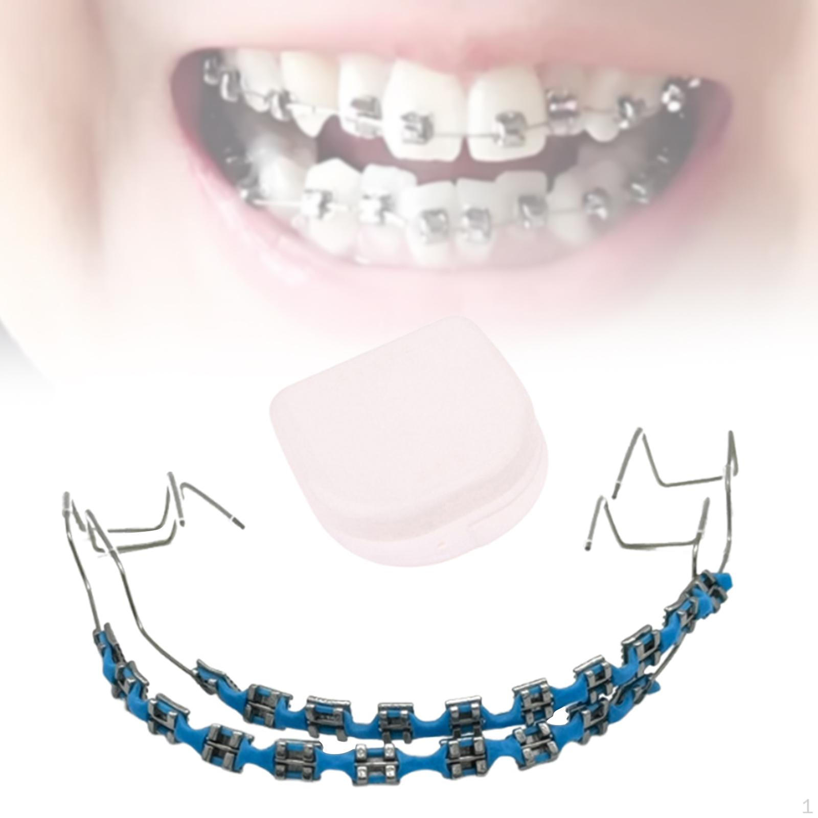 

Временные принадлежности для изготовления зубных украшений,модные брекеты для студентов синий