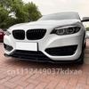 For 2011-2019 BMW 1 Series F20 F21 116i 118i 120i Bumper Cover Guard Protecter Gloss Black Car Front Bumper Splitter Lip