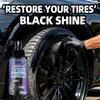Ksmumns Tire Dressing & Plastic Restore Spray 50g - Car Tire Gloss Enhancer, Add Black Color, Quick Shine & Persistent Brightnes