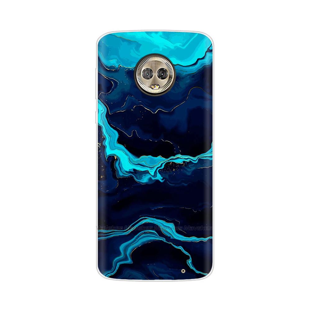 For Moto G6 Play Case TPU Soft Paint Animal Silicone Clear Cover for Motorola Moto G6 Play Plus G6Play Cases Protective Shell