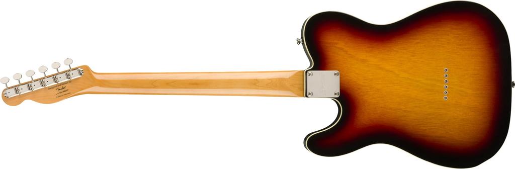 Squier by Fender Electric Guitar Classic Vibe 60s Custom Sunburst with Soft Case Telecaster®, 3-Tone