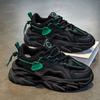 Men's shoes summer breathable casual running sports shoes platform heightening advanced sense versatile dad shoes