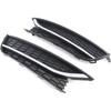 Compatible For VW Passat 2012-2015 Fog Light Grille Without Hole Chrome Trim Cover Grill(Left)