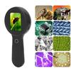 Microscopio Digitale Portatile Schermo da 2,0 Pollici Lente d'Ingrandimento Digitale Portatile Ingrandimento 200X 16 Luci LED Anti-vibrazione