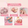 Delikatna Miska do Moczenia Rąk do Manicure Pedicure Antypoślizgowy Silikon Wodoodporny Pielęgnacja Paznokci Nail Art Łatwy w Transporcie