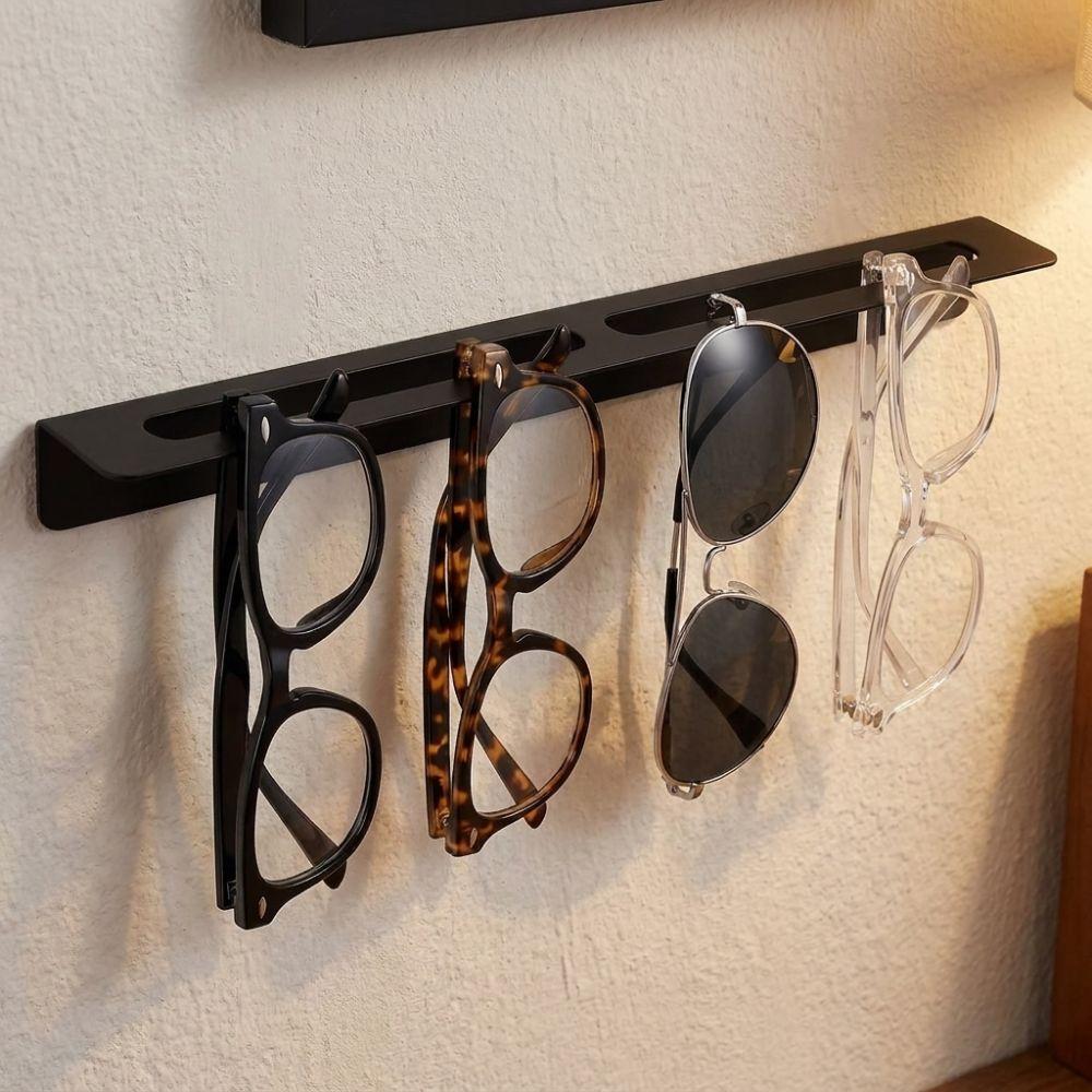 Heavy Duty Eyeglasses Storage Rack Metal Hanging Glasses Rack Wall Display