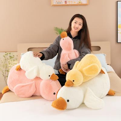 Roztomilá kachní panenka Malá kachní plyšová hračka Velký polštář bílé husy Látková panenka Panenka velké velikosti Dárek
