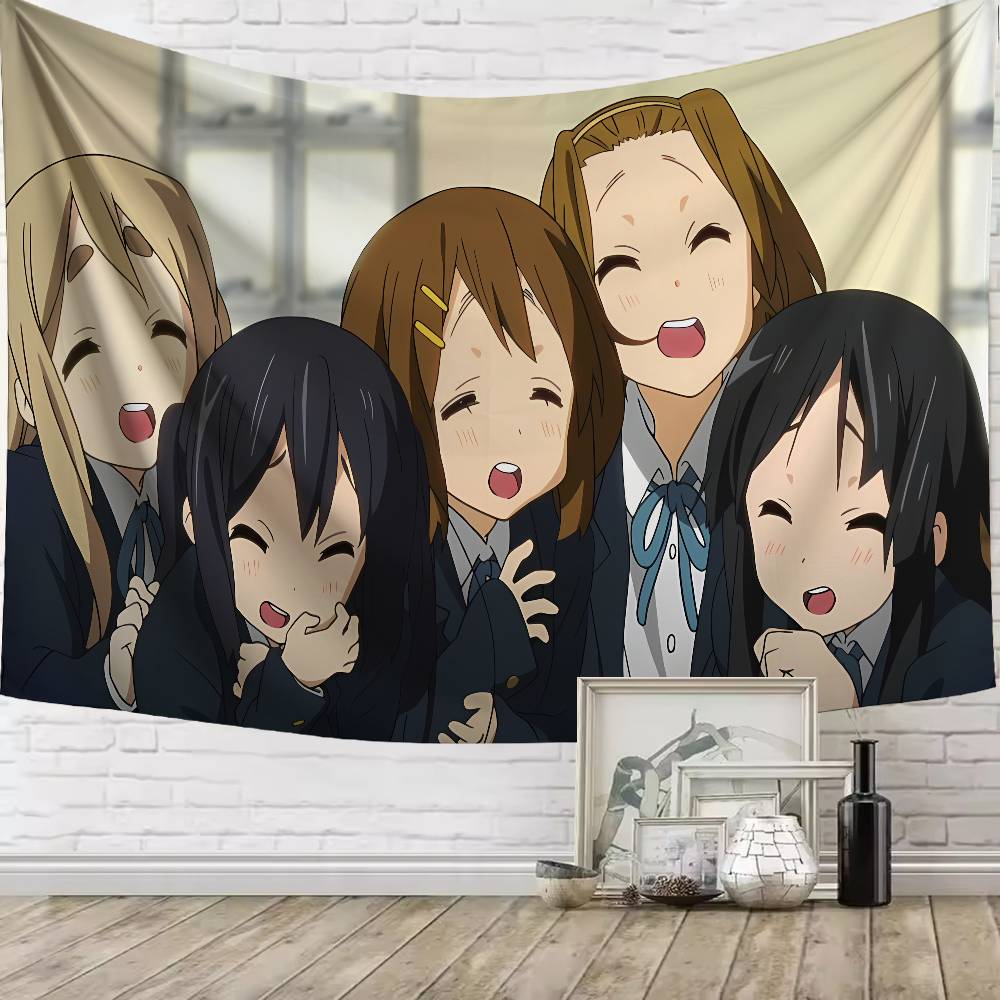 Cute Hot Girl Fashion Anime KKONS Tapestry Living Room Bedroom Gamer Room Decoration Large Luxury Tapestry