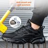 Ultra Light Safety Shoes White Iron Toe Breathable Work Sneakers For Women Non Slip Work Shoes Men Comfortable Safety Boots