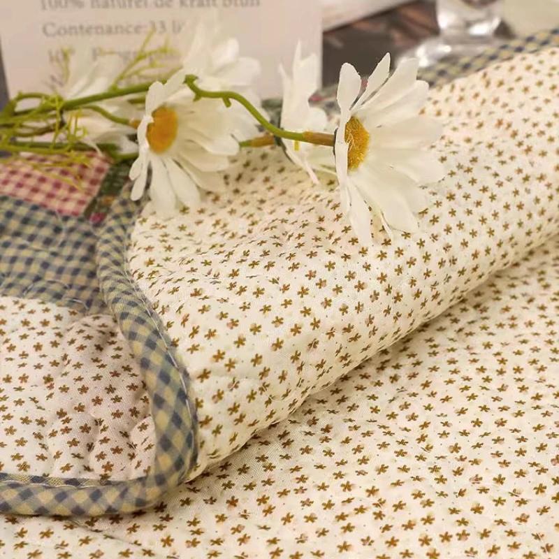 Grid Anti-Slip Sofa Mat Living Room High-Quality Cotton Quilted Couch Cushion Towel All-Inclusive Corner Sofa Cover Decorate