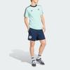 adidas Originals T-Shirts Herren Hell schimmerndes Blau Rundhalsausschnitt Moderat KE2928