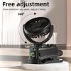 4 Adjustable Speeds Humidifier 2-In-1 Design Air Cooler Moisturizing Desk Fan  Bedroom Use
