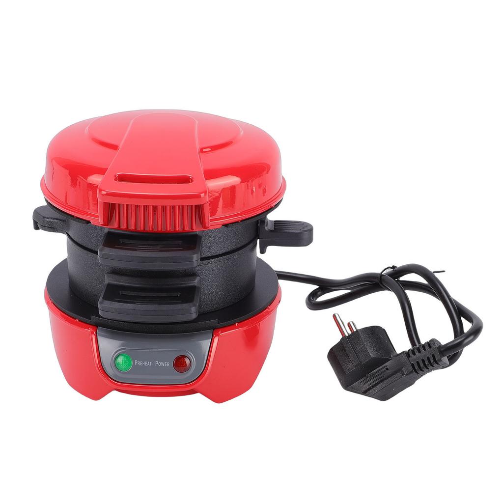 3-in-1 Frühstücksmaschine Sandwichmaker Burger-Maschine Ei-Toast-Grill für Studenten Food-Liebhaber EU-Stecker