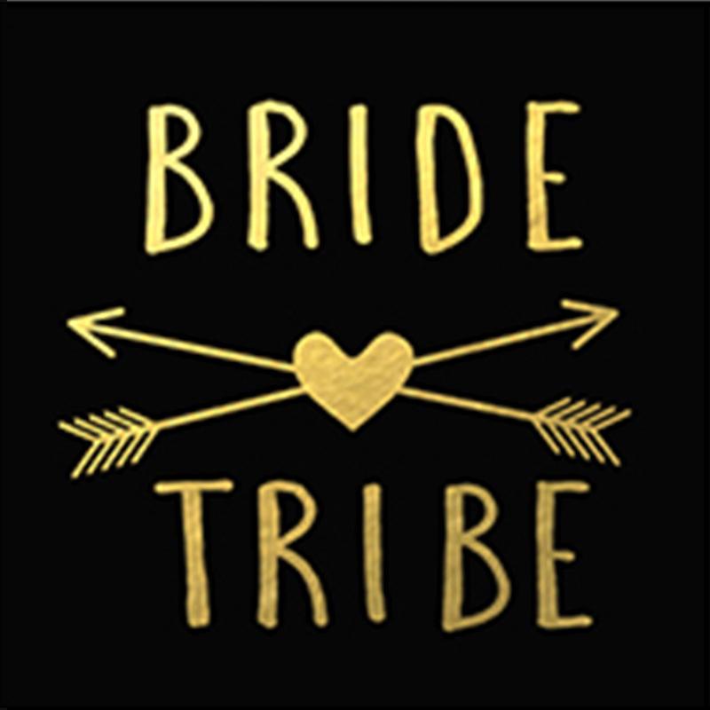 5 Pack Bridal Tattoo Stickers Bachelorette Party Stickers