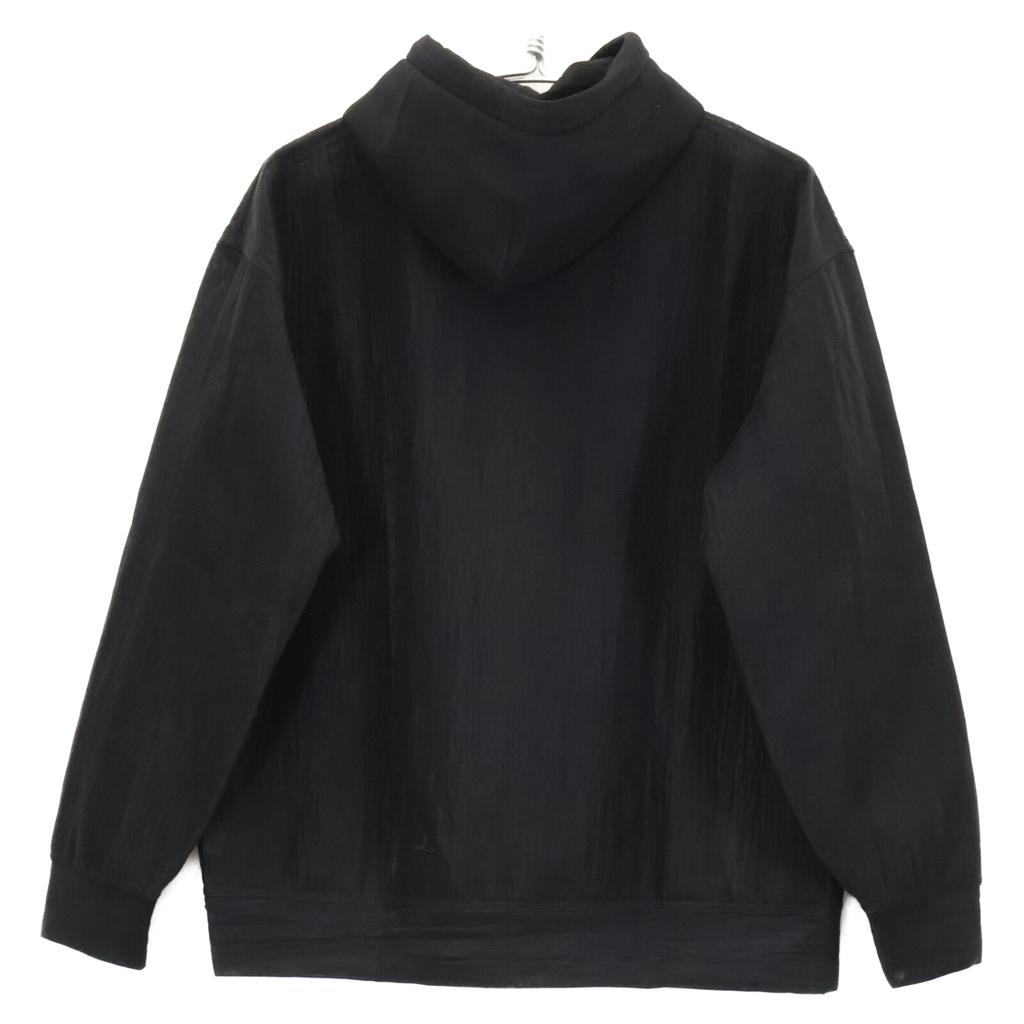 AURALEE 24 Years A24AP04ND Black ELASTIC SHEER Nylon Parka Tops 1 blackUsed