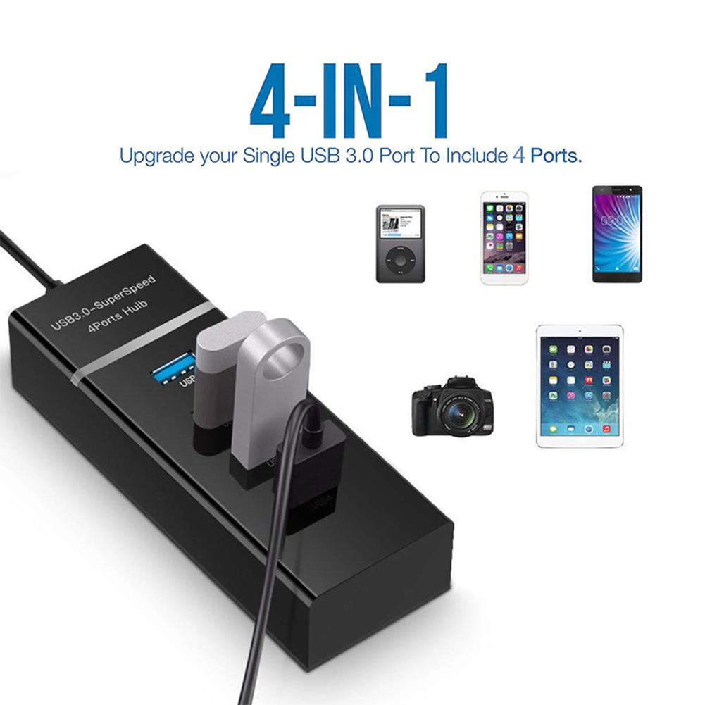 4/7 Port USB Hub 3.0 High Speed Multi USB Splitter USB 3.0 Hub USB Expander Adapter For Desktop PC Laptop Computer Accessories