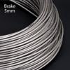 3m 5mm Bike Brake Derailleur Cable Housing Woven Line Pipe for MTB Road Bicycle Shifting and Braking Systems