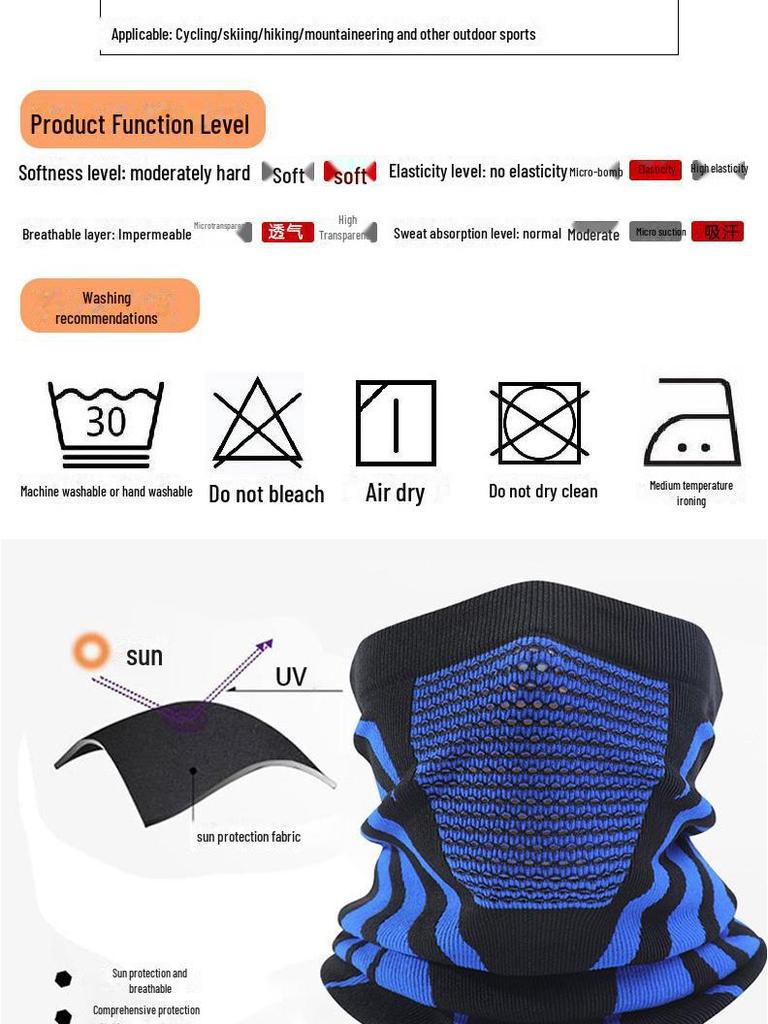 Balaclava: Windproof, Warm Ski Mask for Autumn/Winter – Perfect for Riding & Motorcycling