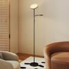 LED floor lamp 42W dimmable 2700K-6500K 4 colors continuous variation, 4 scene modes, remote control and touch control