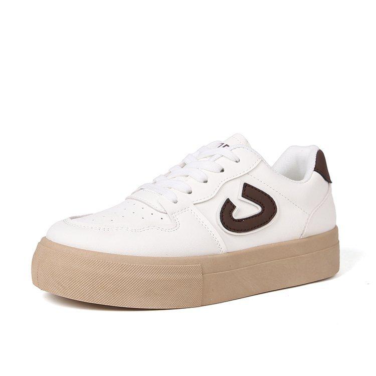 

Shoes women s shoes new spring and autumn platform white shoes retro shoes versatile casual sports board shoes 40 коричневый