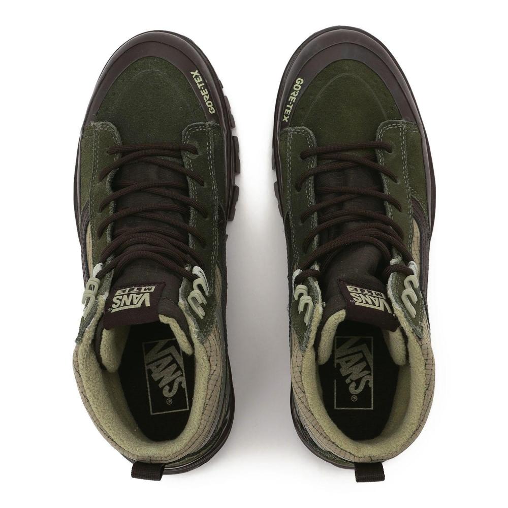 Vans Mte Sk8 Hi Gore Tex Insulated Vn000darf87 D.green D.brown