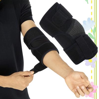 1 PC Neopren Sport Anpassung Schiene Kompression Hülse Ellenbogen Unterstützung Hülse für Arm Unterstützung Golfer