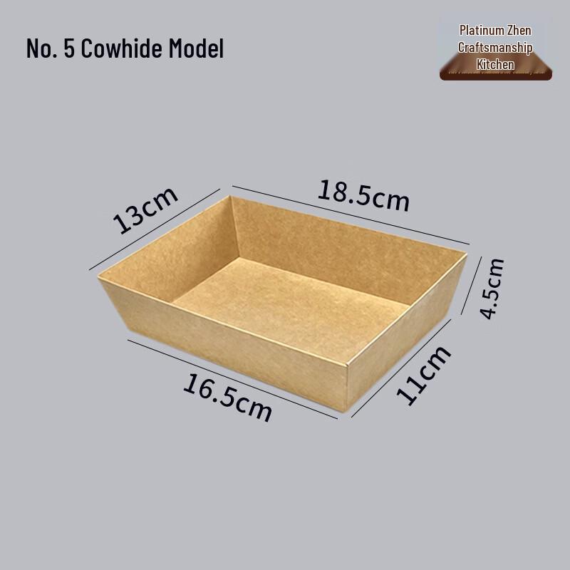 

Kraft Paper Disposable Food Trays