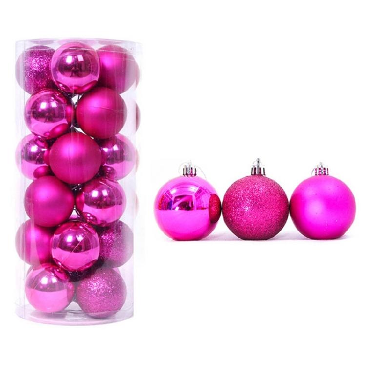 Christmas Ball Ornament 24pcs/box Baubles Holiday Wedding Home Decor