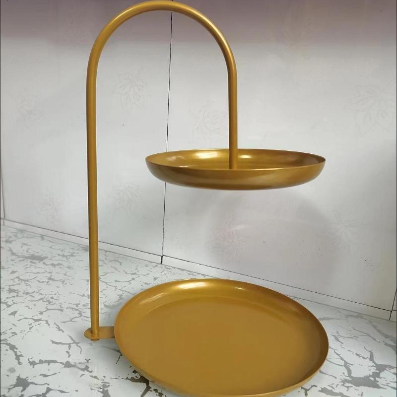 

Скандинавский стиль легкой роскоши, двухъярусная фруктовница, современная домашняя гостиная, поднос для фруктов и закусок с популярными креативными идеями