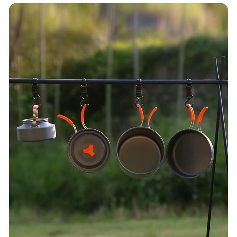 Portable Aluminum Outdoor Cookware Set