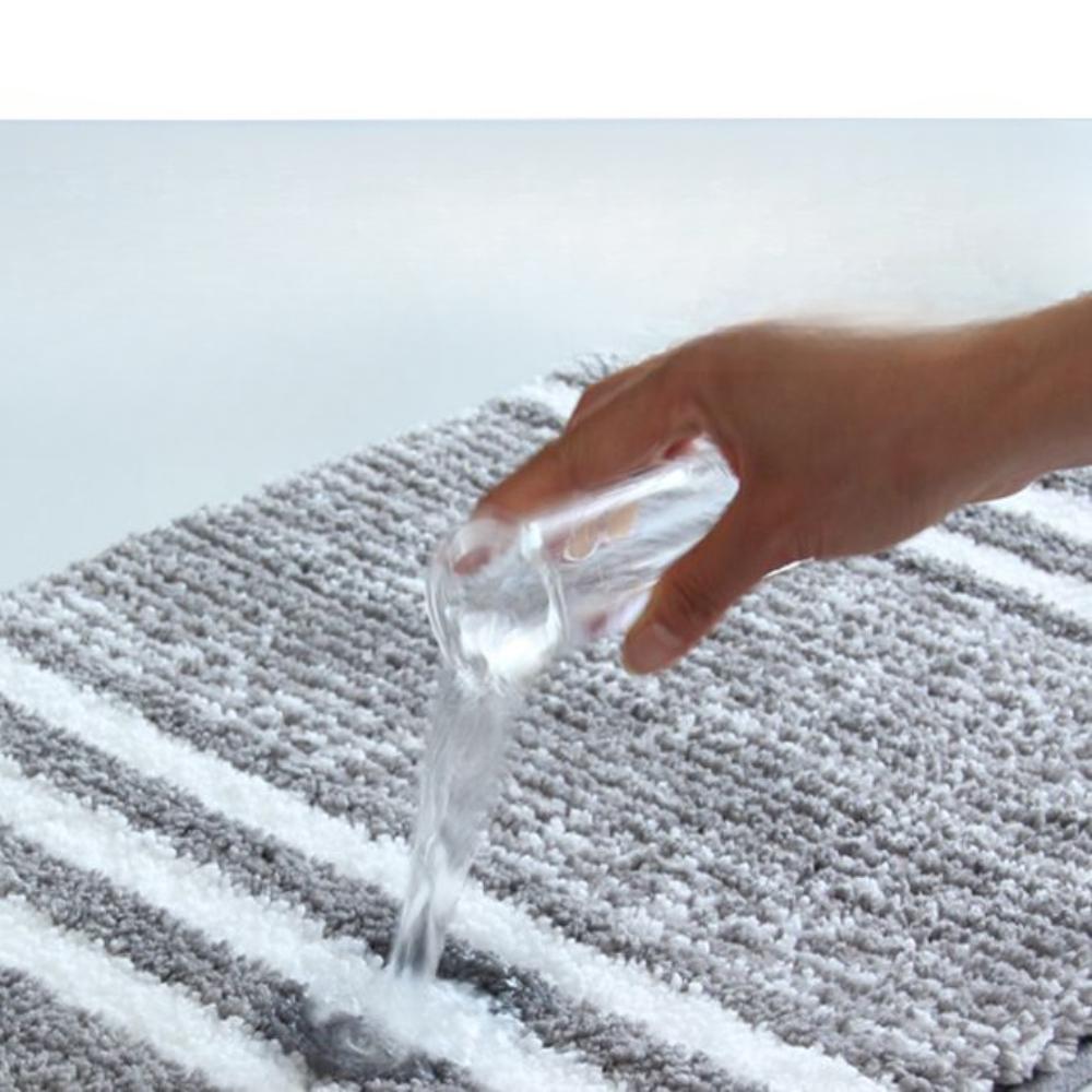 Коралловый флисовый тисненый коврик для ванной комнаты из кашемира — фото 13