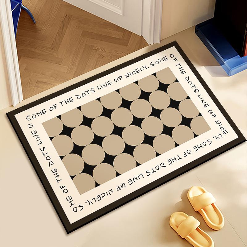 

Коврики для ванной комнаты с противоскользящим покрытием, быстросохнущие коврики для ванной комнаты, впитывающие коврики для ванной комнаты, простые ковры для туалета ванной комнаты 40 * 60CM Diatom Mud