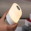 Neue Touch-Control-Nachtlampe, 3-farbige dimmbare LED-Lampe mit Speicher, USB-wiederaufladbare Nachttischlampe für Schlafzimmer, Kinderzimmer