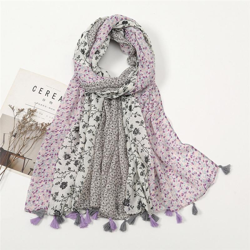 51 Design Fashion Aztec Geometric Paisley Tassel Viscose Shawl Scarf Lady High Quality Wrap Pashmina Stole Bufandas Muslim Hijab
