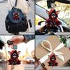 Acrylic 2d Unique Dog Charm For Fun Keychain And Car Rearview Mirror Decor