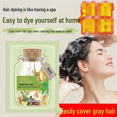Teinture Mousse Fa Cola: Coloration capillaire à l'extrait de plante authentique, douce pour les cheveux