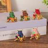 Owl Jewelry Box Small Figurine, Metal Handicraft, Luxury and Retro Style, Desktop Jewelry Box Figurine