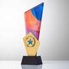 Customized High-end Metal Crystal Trophy, Excellent Staff Company Annual Meeting Awards, Home Decorations Outstanding Medal, 1Pc