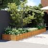 Raised Garden Bed 482x100x36 Cm Corten Steel