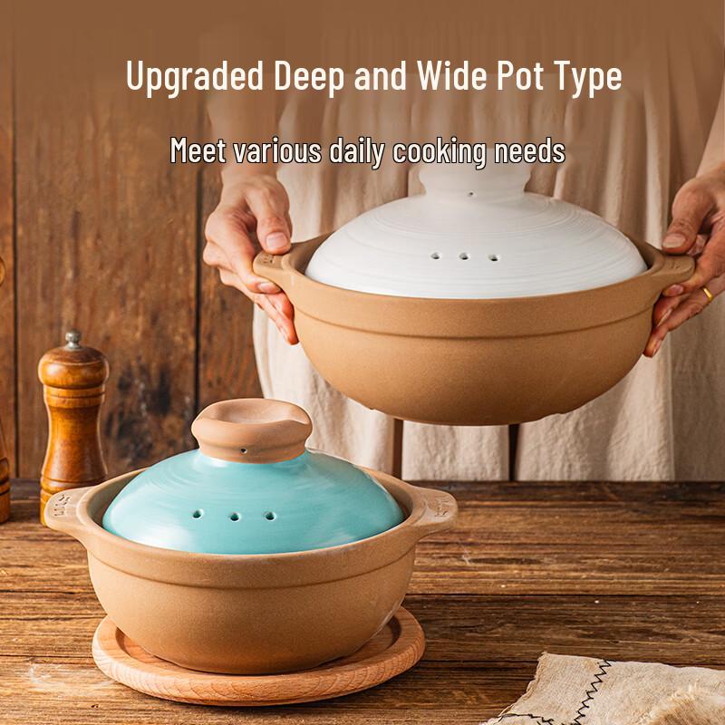 IKTN Thickened Ceramic Casserole Pot