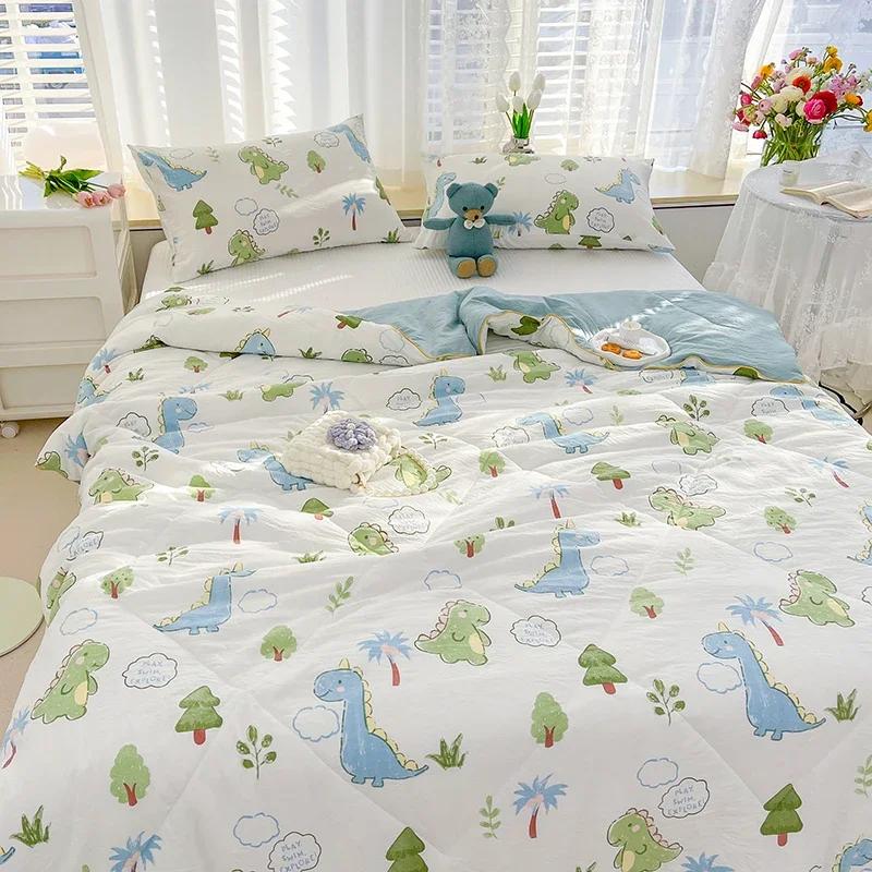 Duvet Summer Ice Cool Quilt Kids Air Conditioning Quilt/Duvet/Blanket Comforter Bed Duvets 150 Single Bed Quilt Bed Quilts