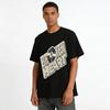 Broken Heart Vintage Vinyl Record Print T-Shirt Unisex Street Style Casual Top Pure cotton T-shirt