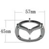 2025 Hot For Mazda Logo CX5 RX7 Atenza Axela 3 2 5 CX3 MX3 MX5 CX4 CX9 CX7 RX8 Protege Speed 6 ABS Car Steering Wheel Center Emb