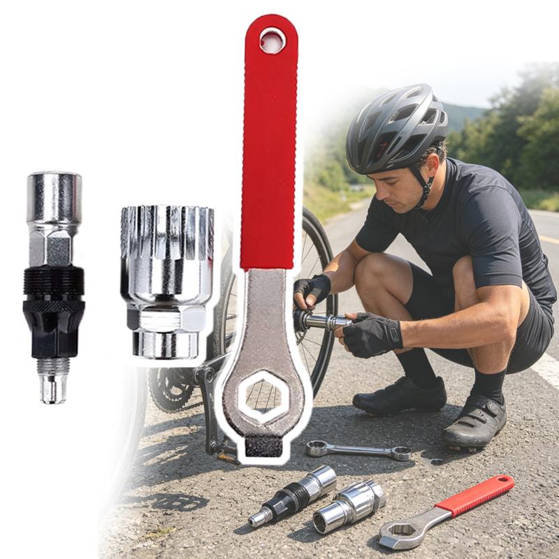 Bike Crank Puller Bicycle Bottom Bracket Remover Removal Spanner Bike Repair Tools