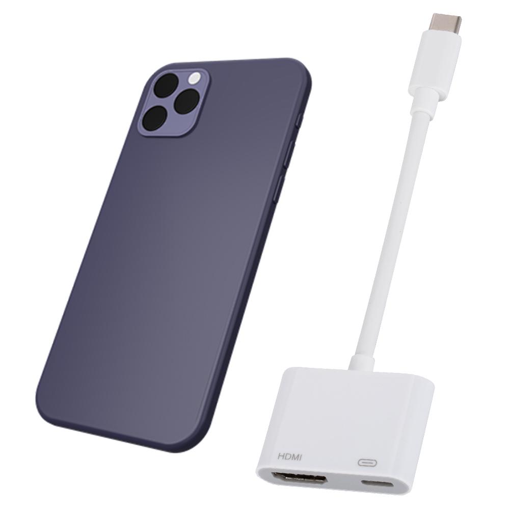 

Совместимый с USB C и HDMI многопортовый адаптер с портом зарядки PD 100 Вт без драйверов для iPhone 15 Pro/Max MacBook Pro iPad Pro/Air