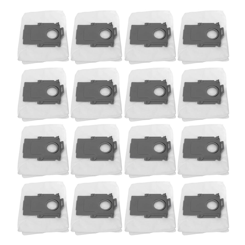 16 Pcs Robot Vacuum Dust Bag Non Woven Fabric Dust Bag Replacement for S8+ S8 Pro Ultra S7 Pro